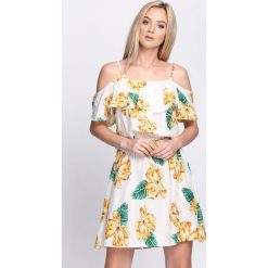 Sukienki: Biała Sukienka Hawaiian Ti