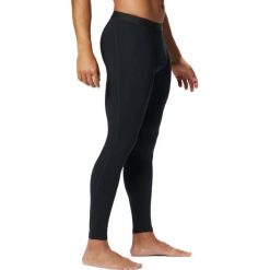 Legginsy termiczne Columbia Midweight Stretch 1638601010. Czarne getry męskie termoaktywne Columbia, s, bez wzorów, narciarskie. Za 166,99 zł.