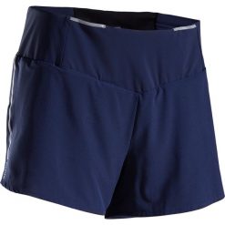 Spodenki Do Biegania Damskie Kiprun Light Granatowe. Niebieskie spodenki sportowe damskie KIPRUN, xs, bez wzorów, z elastanu, do biegania. Za 79,99 zł.