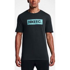 Nike Koszulka męska F.C. Color Shift Block Tee czarny r. L. Czarne koszulki sportowe męskie marki Nike, l. Za 97,11 zł.