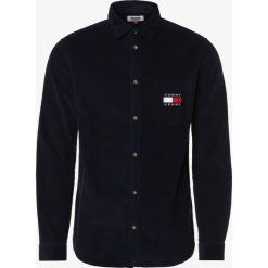 Tommy Jeans - Koszula męska, niebieski. Niebieskie koszule męskie Tommy Jeans, xl, bez wzorów, z jeansu, bez kołnierzyka, bez rękawów. Za 399,95 zł.