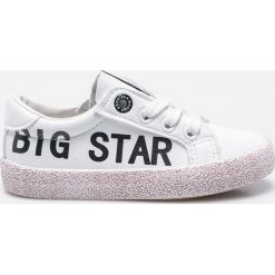 Big Star - Tenisówki dziecięce. Szare buty sportowe dziewczęce marki BIG STAR, z materiału, na sznurówki. W wyprzedaży za 79,90 zł.