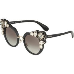 Okulary przeciwsłoneczne damskie: Miu Miu Okulary przeciwsłoneczne black