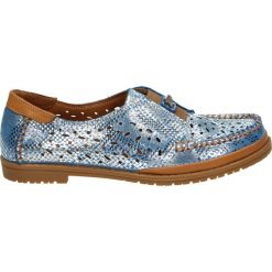 Mokasyny damskie: Mokasyny – 413821 BLU-AR