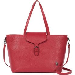 U.S. POLO ASSN. torebka Manhattan Shopping czerwona. Czerwone torebki klasyczne damskie U.S. Polo Assn., bez wzorów, bez dodatków. Za 669,00 zł.