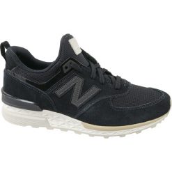 New Balance MS574FSK. Czarne buty sportowe męskie marki New Balance, ze skóry. W wyprzedaży za 379,99 zł.