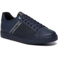 Sneakersy TRUSSARDI JEANS - 77A00197 U290. Niebieskie sneakersy męskie Trussardi Jeans, na co dzień, bez wzorów, z jeansu, eleganckie, bez zapięcia. Za 469,00 zł.