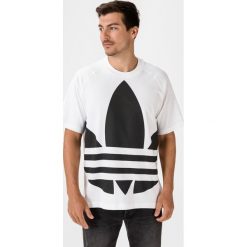 Adidas Originals Big Trefoil Koszulka Biały. Białe koszulki męskie adidas Originals, s, z nadrukiem, z bawełny, bez kołnierzyka, z krótkim rękawem, krótkie. Za 154,95 zł.