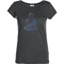 Super.natural DIGITAL GRAPHIC TEE Tshirt z nadrukiem charcoal/buddha. Szare t-shirty damskie marki super.natural, l, z nadrukiem, z wełny. Za 299,00 zł.