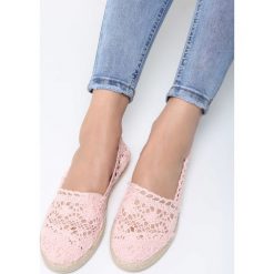 Espadryle damskie: Różowe Espadryle Hese
