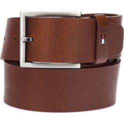 Tommy Hilfiger Hampton Pasek Brązowy. Pomarańczowe paski męskie TOMMY HILFIGER, w paski, ze skóry. Za 238,95 zł.