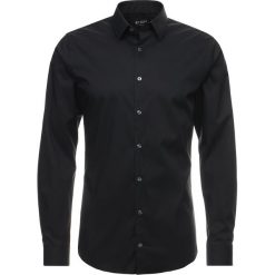Tiger of Sweden BRODIE EXTRA SLIM FIT Koszula biznesowa black. Czarne koszule męskie na spinki Tiger of Sweden, m, z bawełny. Za 379,00 zł.