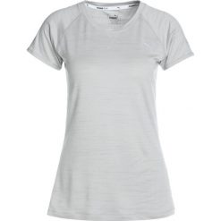 Puma EPIC TEE Tshirt z nadrukiem light gray heather. Białe topy sportowe damskie marki Puma, xl, z nadrukiem, z elastanu. W wyprzedaży za 135,20 zł.