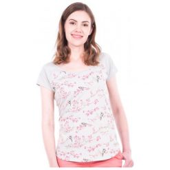 Brakeburn T-Shirt Damski S Szary. Szare t-shirty damskie marki Brakeburn, s. W wyprzedaży za 89,00 zł.