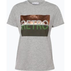 Marie Lund - T-shirt damski, szary. Szare t-shirty damskie Marie Lund, l, z nadrukiem. Za 59,95 zł.
