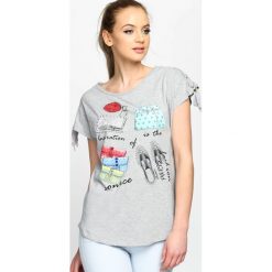 Bluzki damskie: Szary T-shirt Advance Guard