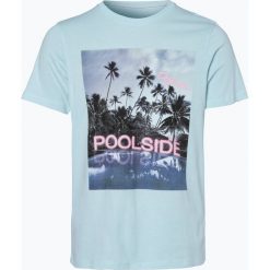 Jack & Jones - T-shirt męski – Jorpen, niebieski. Niebieskie t-shirty męskie z nadrukiem Jack & Jones, m. Za 59,95 zł.