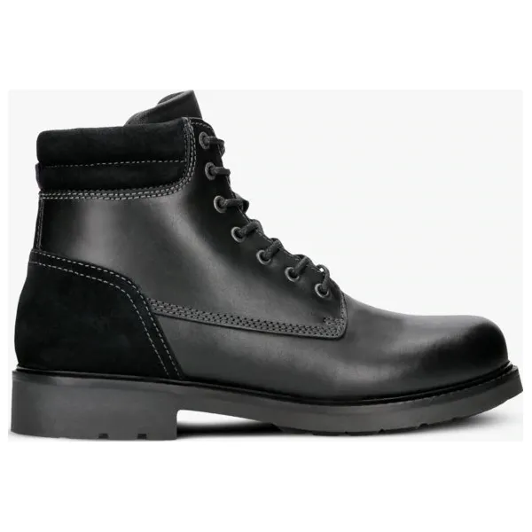 Tommy Hilfiger Patrick 1A buty męskie, czarny, rozmiar 45. Czarne buty wizytowe męskie TOMMY HILFIGER, ze skóry, na sznurówki. W wyprzedaży za 416,49 zł.