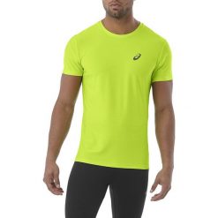 Koszulki sportowe męskie: Asics Koszulka męska SS TOP zielona r. S (134084 0432)