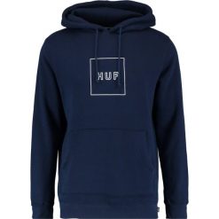 Bejsbolówki męskie: HUF OUTLINE BOX LOGO Bluza z kapturem navy