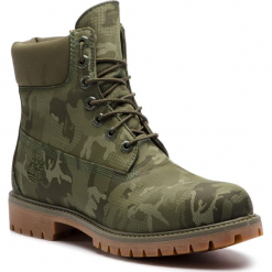 Trapery TIMBERLAND - 6 In Premium Fabric Boot TB0A1U9IA581 Grape Leaf. Zielone buty zimowe męskie Timberland, z gumy. W wyprzedaży za 529,00 zł.