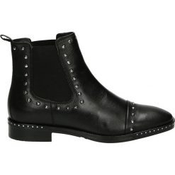 Botki damskie na zamek: Botki - 86B002 NE J18