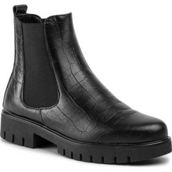 Sztyblety THE FLEXX - Beverly Way E2056/09 Black. Czarne kozaki damskie The Flexx, na imprezę, ze skóry ekologicznej, bez obcasa, na obcasie, bez zapięcia. W wyprzedaży za 259,00 zł.