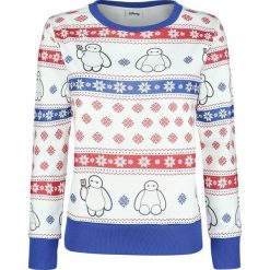 Bluzy damskie: Big Hero 6 Baymax Allover Bluza damska wielokolorowy