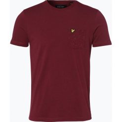 Lyle & Scott - T-shirt męski, szary. Szare t-shirty męskie marki Lyle & Scott, s, z aplikacjami, bez kołnierzyka. Za 149,95 zł.