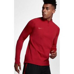 Bluzy męskie: Nike Bluza męska Dry SQUAD Drill czerwona r. XL (859197 657)