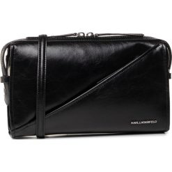 Torebka KARL LAGERFELD - 201W3112 Black. Czarne listonoszki damskie KARL LAGERFELD, bez wzorów, ze skóry, bez dodatków. Za 1139,00 zł.