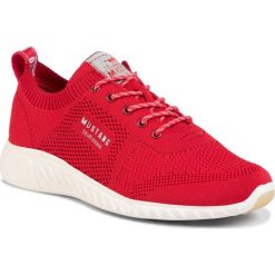 Sneakersy MUSTANG - 1315-307-5 Rot. Czerwone półbuty damskie Mustang, z tworzywa sztucznego. Za 289,00 zł.