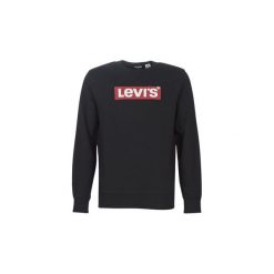 Bluzy Levis GRAPHIC CREW B. Czarne bluzy męskie Levi's®, s, bez wzorów, bez kołnierzyka, bez rękawów, bez kaptura. Za 259,00 zł.
