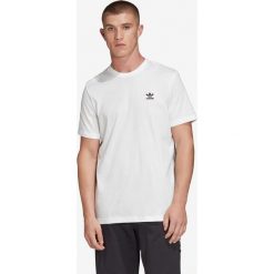 Adidas Originals Trefoil Essentials Koszulka Biały. Białe podkoszulki męskie adidas Originals, s, z haftami, z bawełny, z krótkim rękawem. Za 111,95 zł.