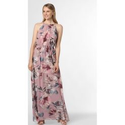 Marie Lund - Damska sukienka wieczorowa, różowy. Różowe sukienki damskie Marie Lund, w kwiaty, eleganckie, bez kołnierzyka, bez rękawów. Za 579,95 zł.