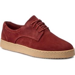Creepersy damskie: Półbuty CLARKS - Lillia Lola 261281344 Rust Suede