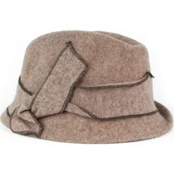 Kapelusz damski Asymetria brązowy (cz14215). Brązowe kapelusze damskie Art of Polo. Za 70,68 zł.