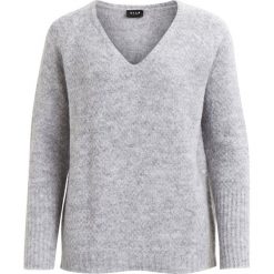 Swetry klasyczne damskie: Vila VIPLACE Sweter light grey melange