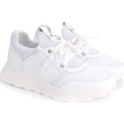 Bogner Sneakersy "Malaga 3". Białe trampki i tenisówki damskie Bogner, ze skóry. Za 899,00 zł.