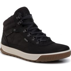Sneakersy ECCO - Byway Tred GORE-TEX 50183455869 Black/Moonless. Czarne sneakersy męskie ecco, bez wzorów, ze skóry, bez zapięcia. W wyprzedaży za 489,00 zł.