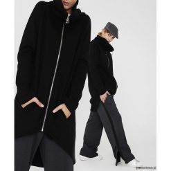 Bluzy damskie: Bluza damska rozpinana, z kominem ‚tunikat