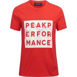 PEAK PERFORMANCE Koszulka męska Ground 3 Red. Czerwone koszulki męskie Peak Performance, m, bez wzorów, bez kołnierzyka, bez rękawów. Za 114,00 zł.