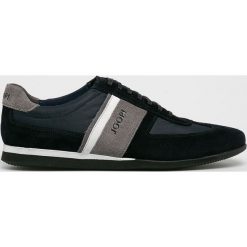Joop! - Buty. Niebieskie buty sportowe męskie JOOP!, ze skóry, na sznurówki. W wyprzedaży za 449,90 zł.