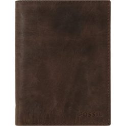 Portfele męskie: Fossil HUNTER COMBI Portfel dark brown