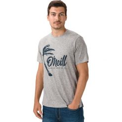 O'Neill Palm Koszulka Szary. Szare podkoszulki męskie O'Neill, l, z haftami, z bawełny, z krótkim rękawem. Za 119,95 zł.