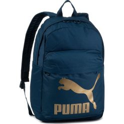 Plecak PUMA - Originals Backpack 7664305 05 Gibraltar Sea. Niebieskie torby męskie skórzane Puma, bez wzorów, z materiału, sportowe. Za 139,99 zł.