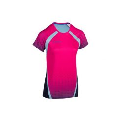 Koszulka do siatkówki V500 damska różowa. Czerwone t-shirty damskie marki KIPSTA, s, z elastanu. Za 49,99 zł.