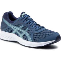 Buty ASICS - Jolt 2 1012A151 Grand Shark/Fresh Ice 404. Niebieskie buty sportowe damskie Asics, bez wzorów, ze skóry ekologicznej, sportowe, do biegania. Za 209,00 zł.