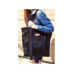 Torebki klasyczne damskie: Black Mesh Bag