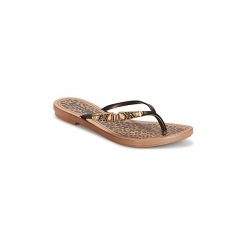 Japonki Grendha JEWEL THONG FEM. Brązowe crocsy damskie marki Grendha. Za 87,20 zł.